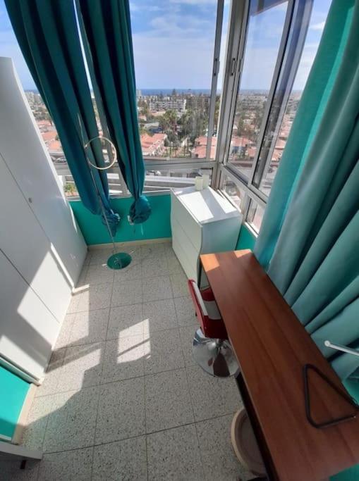Traumhafte Wohnung Mit Panoramablick Und Pool 플라야 델 잉글스 외부 사진